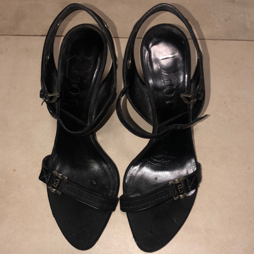 DIOR black heels EU 39 🌟